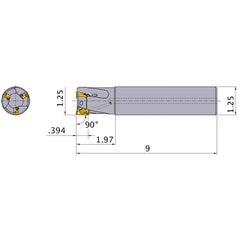 APX3000UR203SA20LB INDEXABLE ENDMIL