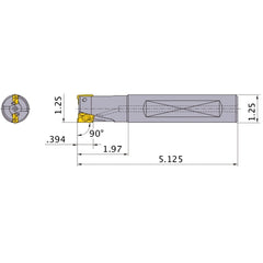 APX3000UR205FA20SA INDEXABLE ENDMIL