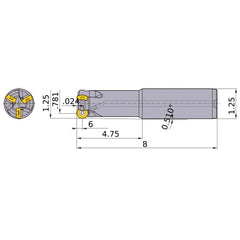 ARP6UPR2002SA20L INDEXABLE EM