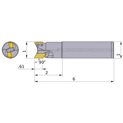 AXD4000UR162SA16SA INDEXABLE ENDMIL