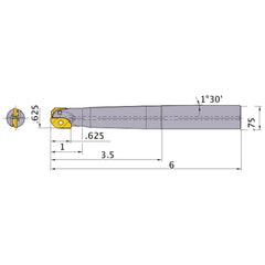 SRM210SAL2 INDEXABLE ENDMILL
