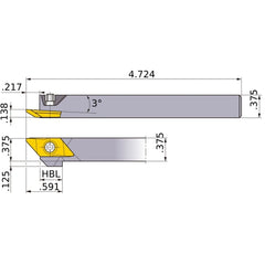 BTAHL-062 TURNING HOLDER