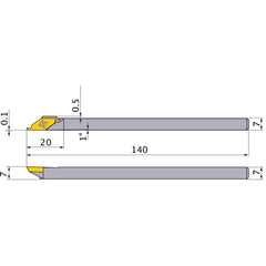 CSVHR0707 TURNING HOLDER