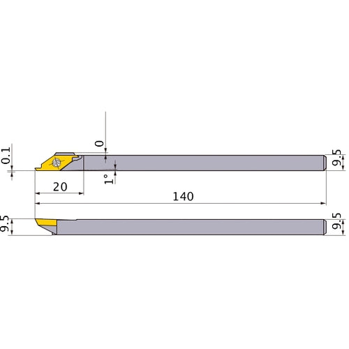 CSVHR0909 TURNING HOLDER