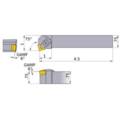 DSKNL-124 TURNING HOLDER