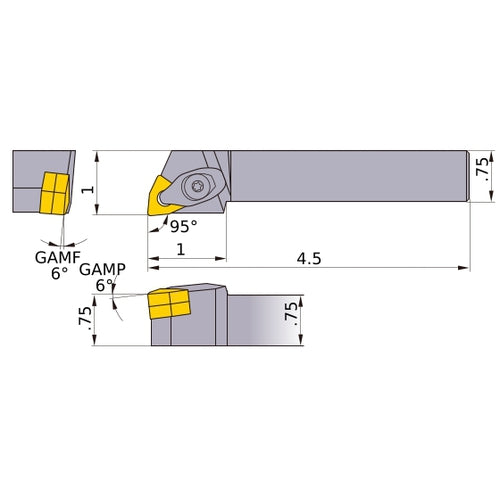 DWLNR-123 TURNING HOLDER
