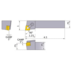 MCGNL-124 TURNING HOLDER