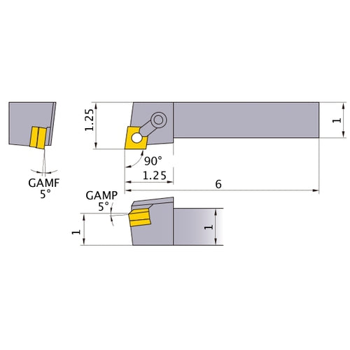 MCGNR-164D TURNING HOLDER