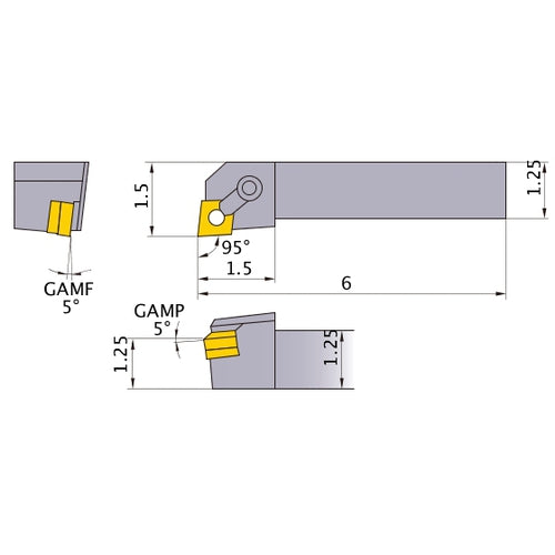 MCLNR-206D TURNING HOLDER