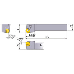 MRGNR-124B TURNING HOLDER