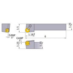 MRGNR-204D TURNING HOLDER