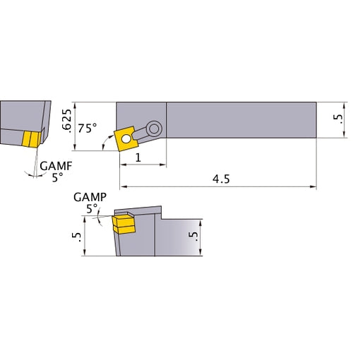 MSKNL-83 TURNING HOLDER