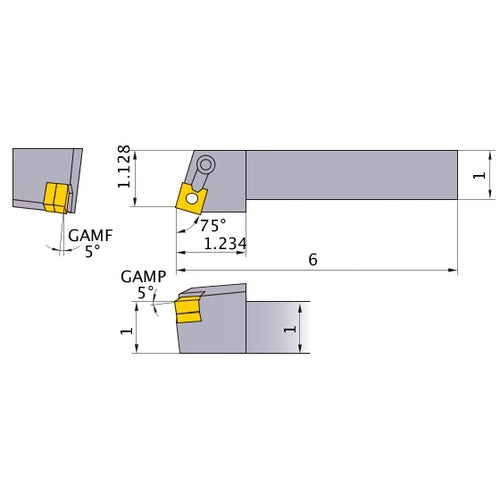 MSRNR-164D TURNING HOLDER