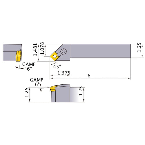 MSSNL-205D TURNING HOLDER