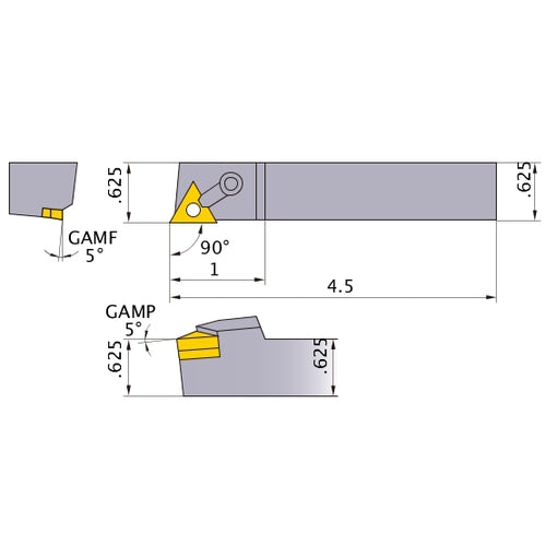 MTANR-103X TURNING HOLDER