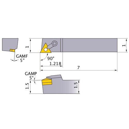 MTANR-864 TURNING HOLDER