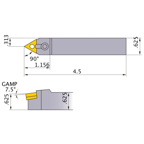 MTENN-103X TURNING HOLDER