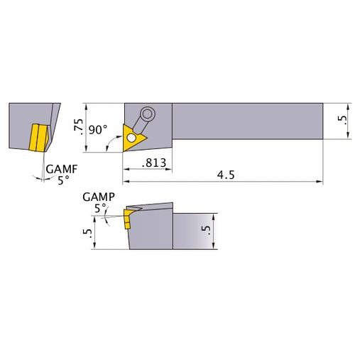 MTFNR-82 TURNING HOLDER