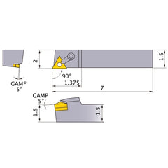 MTGNR-245E TURNING HOLDER