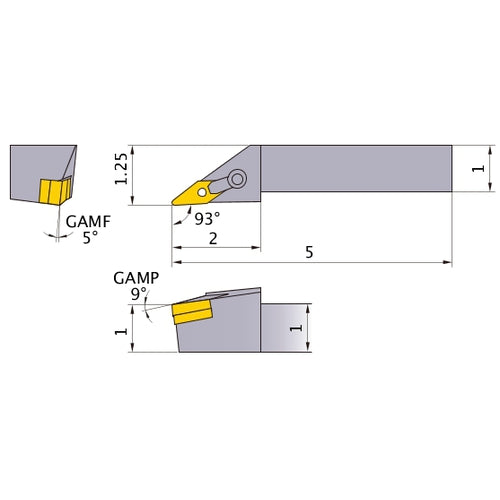 MVJNL-164C TURNING HOLDER