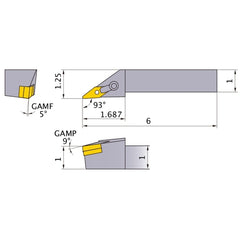 MVJNR-163D TURNING HOLDER