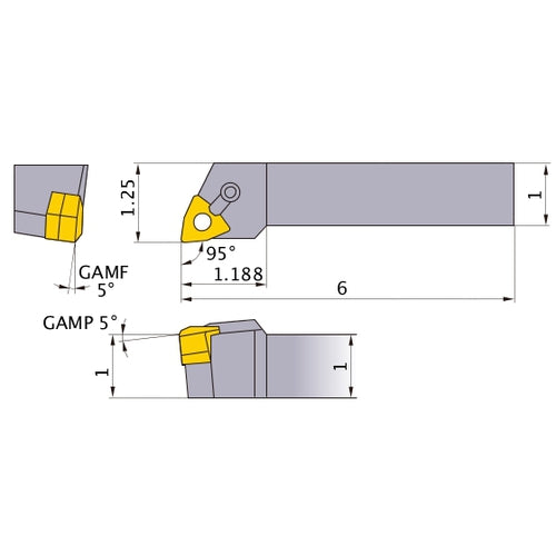 MWLNR-1632 TURNING HOLDER