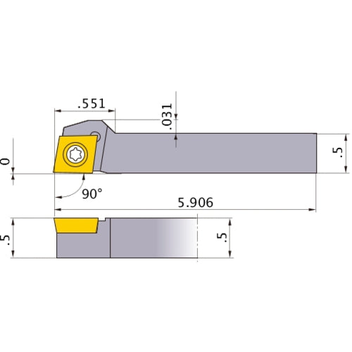 SCACL-083SM TURNING HOLDER