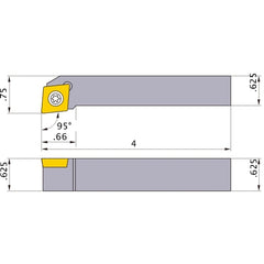 SCLCL-104 TURNING HOLDER