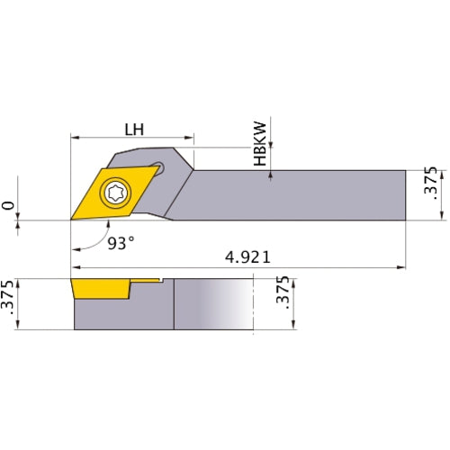 SDJCL-062SM TURNING HOLDER