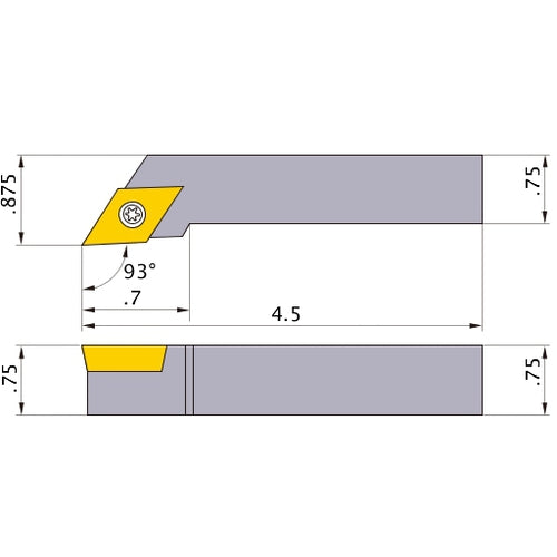 SDJCL-123 TURNING HOLDER