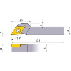 SDJCL0808K07-SM TURNING HOLDER