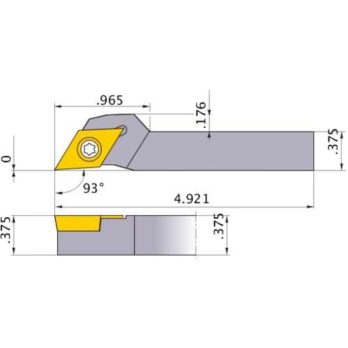 SDJCR-063SM TURNING HOLDER