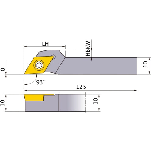 SDJCR1010K07-SM TURNING HOLDER