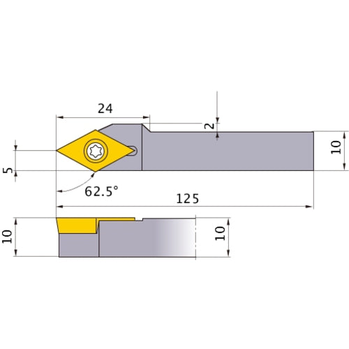 SDNCR1010K11-SM TURNING HOLDER