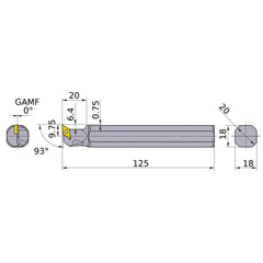 SH20K-FSDUCL11 BORING BAR