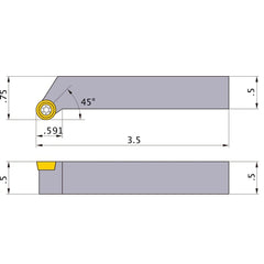 SRGCL-0808M TURNING HOLDER