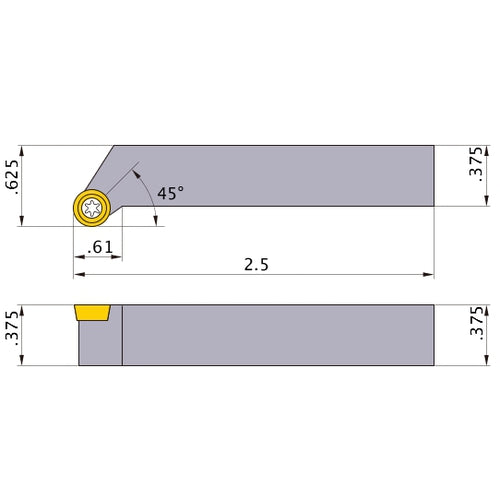 SRGCR-0608M TURNING HOLDER