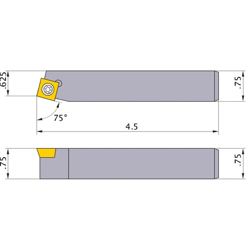 SSBCR-124 TURNING HOLDER