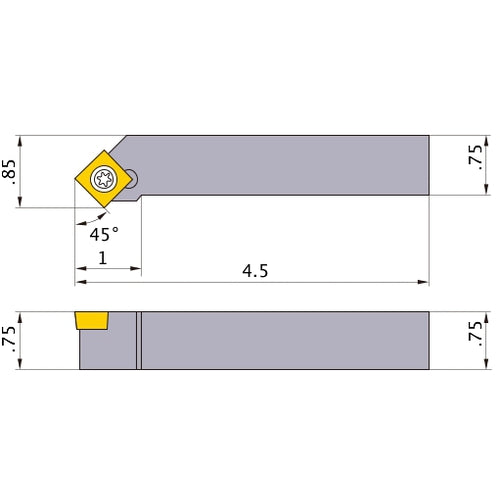 SSSCR-124 TURNING HOLDER