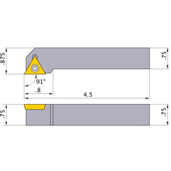 STGCR-123 TURNING HOLDER