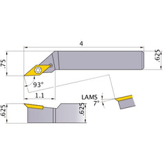 SVJDR-103 TURNING HOLDER