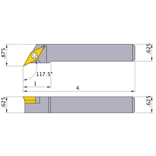 SVPCL-102 TURNING HOLDER