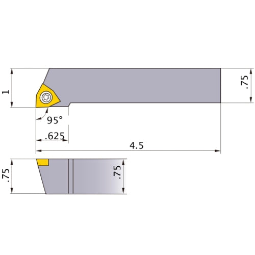 SWLCR-123 TURNING HOLDER