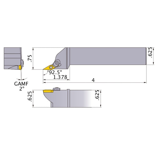 SXZCR-102 TURNING HOLDER