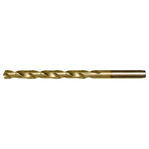 4.60mm RHS / RHC HSS-CO 8% (M42) 135 Degree Split Point Heavy Duty Cobalt Drill - TiN - Exact Industrial Supply