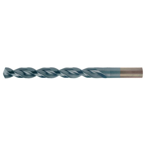 5/32 RHS / RHC HSS-CO 8% (M42) 135 Degree Split Point Q-Cobalt Wide Land Parabolic Jobber Drill - TiCN - Exact Industrial Supply