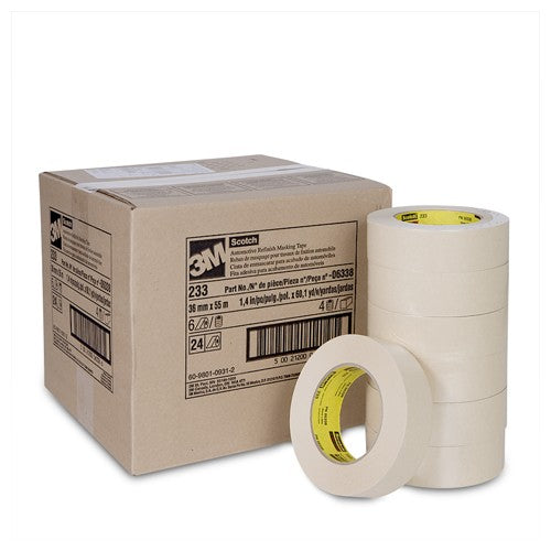 36 mm × 55 m Scotch(R) Automotive Refinish Ma Alt Mfg # 06338 - Industrial Tool & Supply