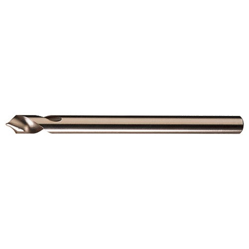 1/2″ × 6″ OAL 120 Degree HSSCoPM Radial NC Spotting Drills Gold-Black Oxide