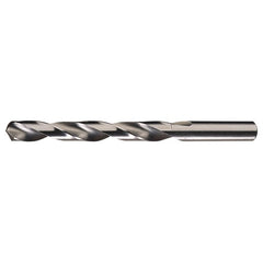 #6 RHS / RHC HSS 118 Degree Radial Point Low Helix Jobber Drill - Bright - Exact Industrial Supply