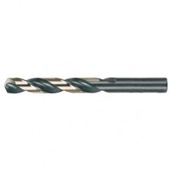 #59 RHS / RHC HSS 135 Degree Split Point Heavy Duty Jobber Length Drill - Black & Gold - Industrial Tool & Supply